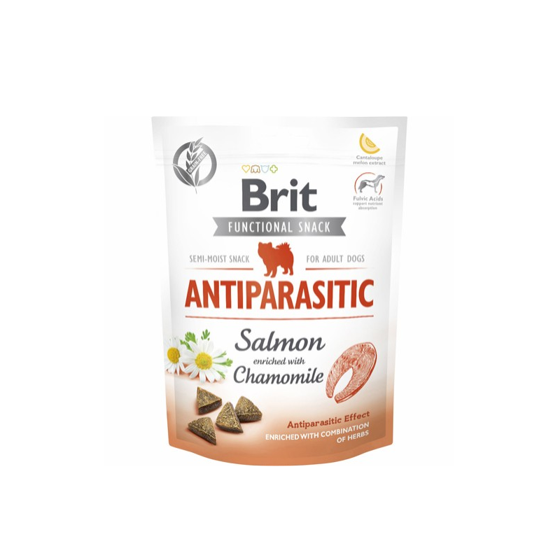 Brit Care Functional Snack Antiparasitic Salmon & Chamomile (Laks & Kamille)
