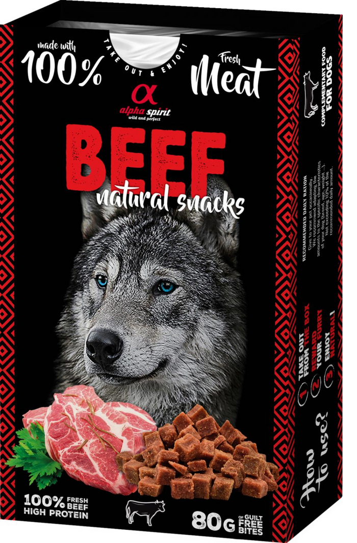 Alpha Spirit Beef Natural Snacks