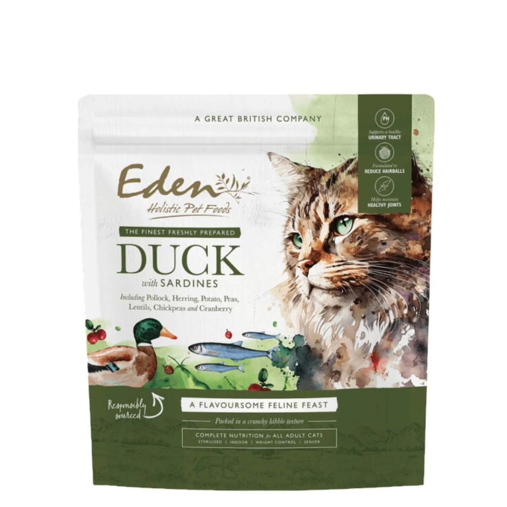 Eden Duck with Sardines Cat