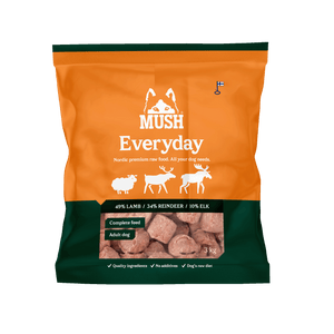 MUSH B.A.R.F Vaisto® Wild Ren Lam og Elg