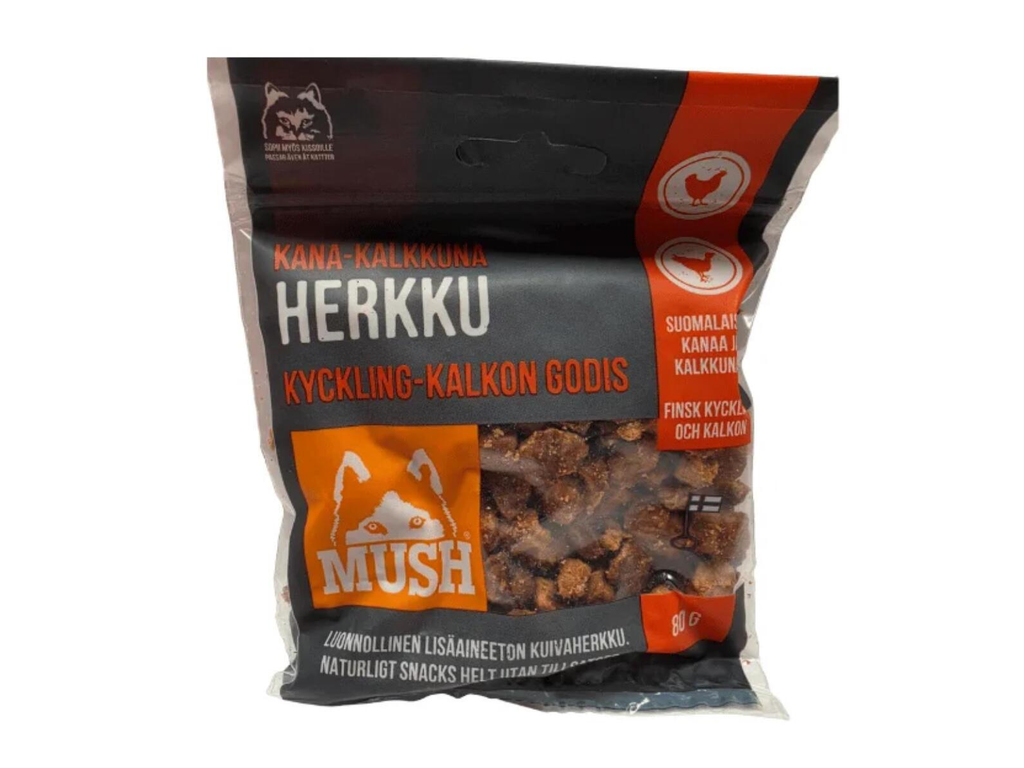 Mush - Minisnacks - Kylling / Kalkun