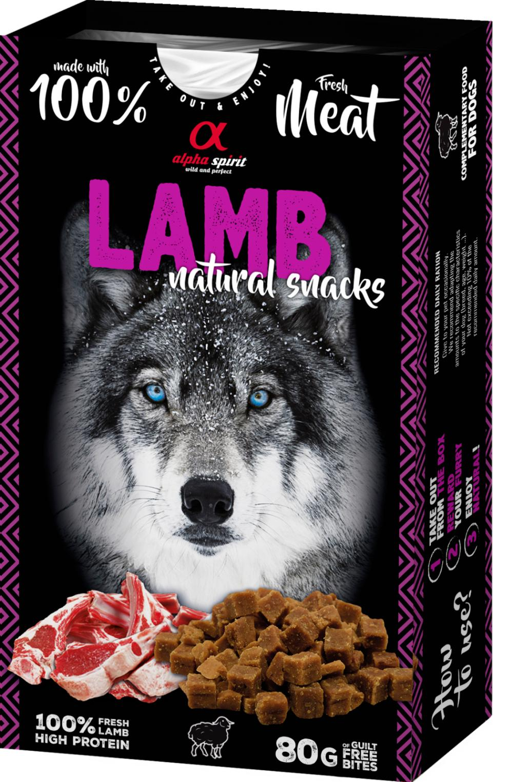 Alpha Spirit Lamb Natural Snacks