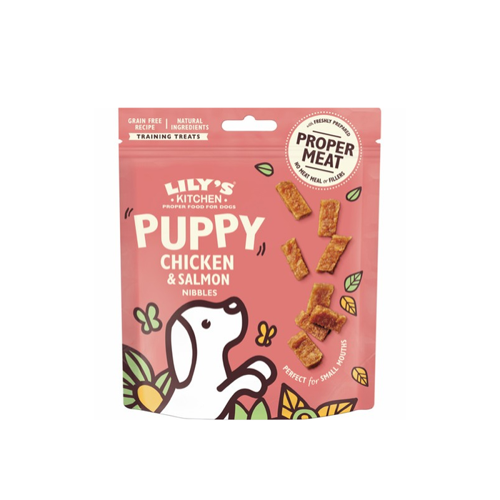 Lily’s Kitchen Chicken & Salmon Nibbles for Puppies