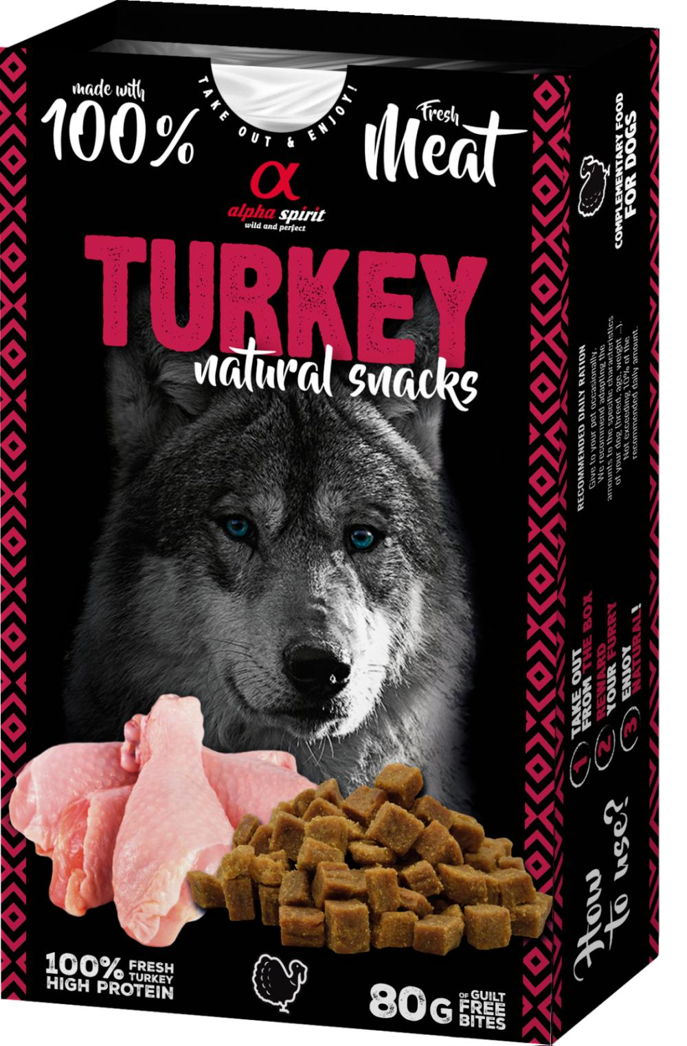 Alpha Spirit Turkey Natural Snacks