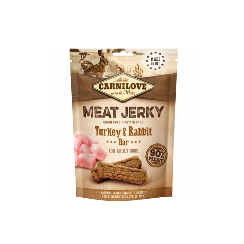 Carnilove Jerky Kalkun & Kanin Bar