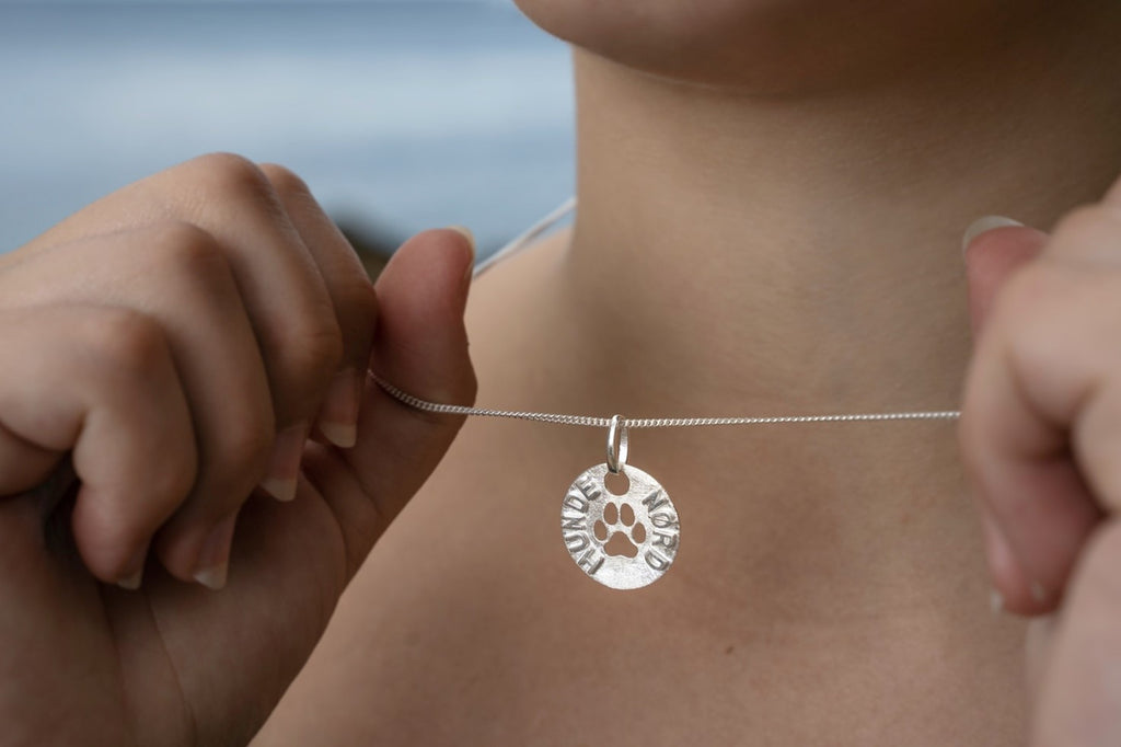 Hundenørd-vedhæng Sterlingsølv