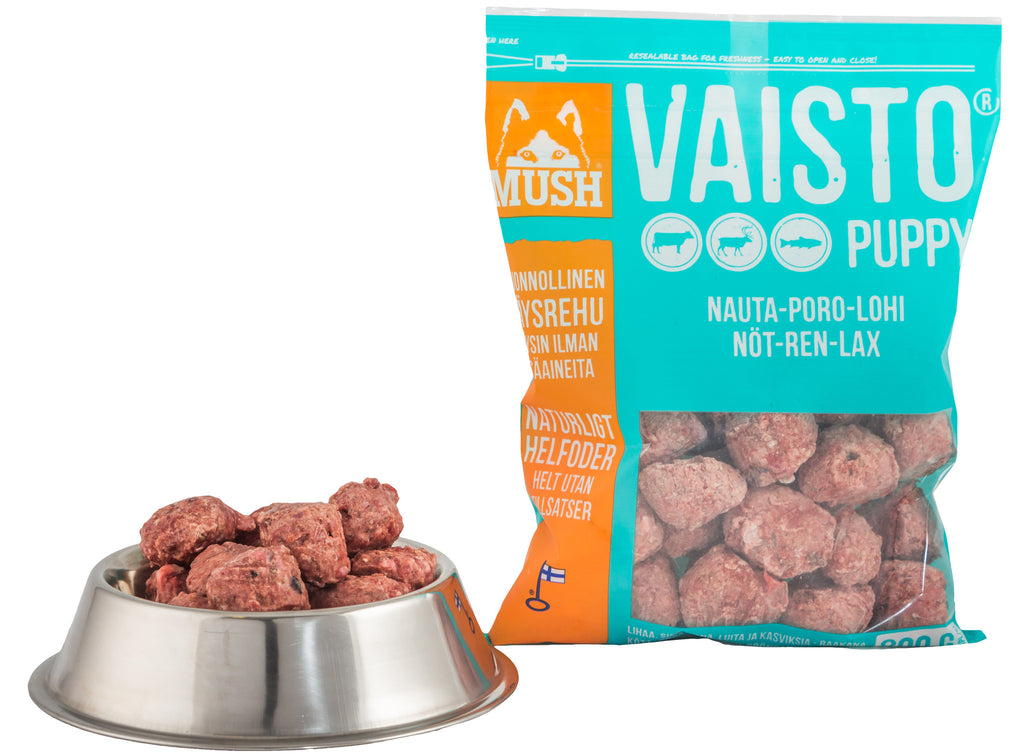 MUSH VAISTO® PUPPY GRIS, KALKUN, KYLLING