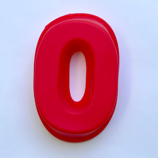 Små tal silikone forme